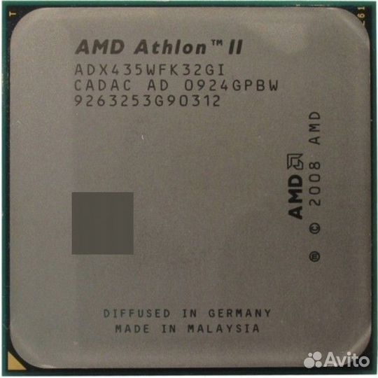 Процессор бу AMD athlon II X3 435 (socket AM3)