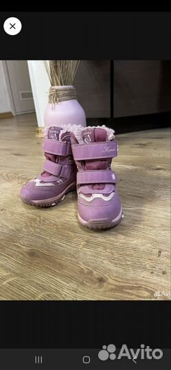 Ботинки зимние для девочки 23