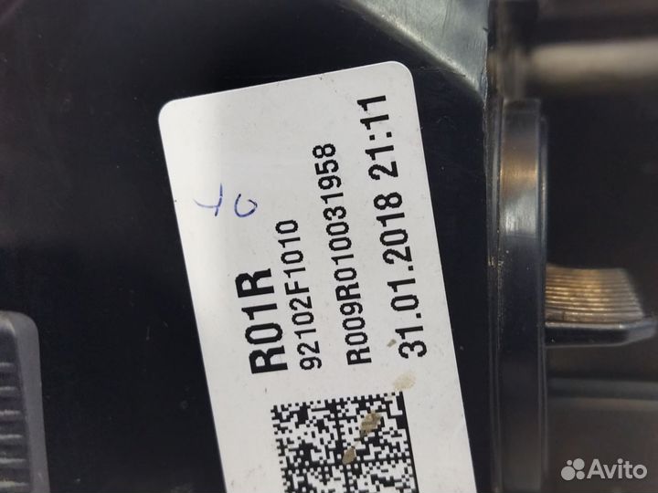 Фара правая Kia Sportage 4 QL 2016