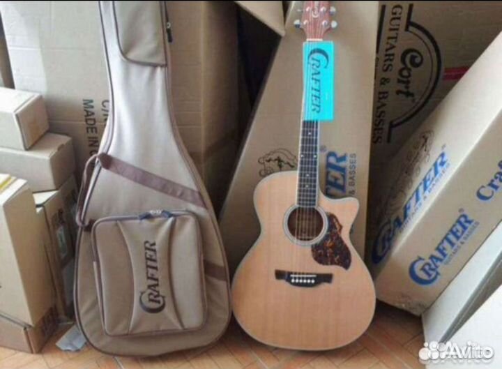 Гитары Crafter DE7 Электроакустика