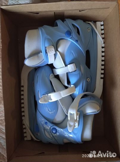 Коньки раздвижные 34 -37