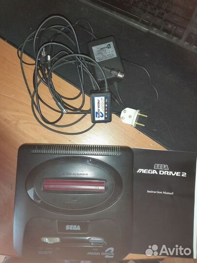 Sega mega drive 2 с чеком и коробкой