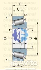 Подшипник RE203754 john deere OEM