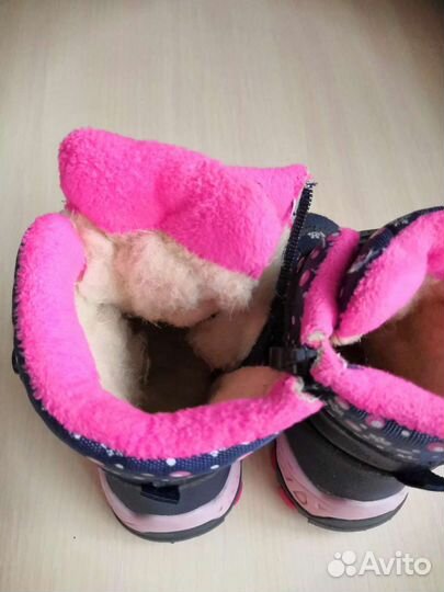 Ботинки зимние, размер 23