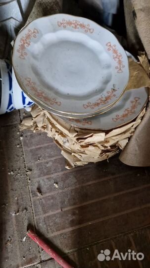 Тарелка для супа и второго глубокие СССР