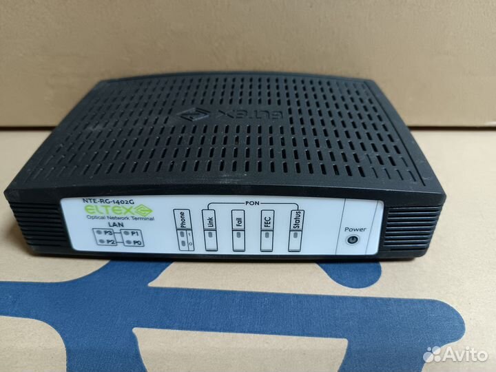 ONT терминалы Eltex gepon 4 порта