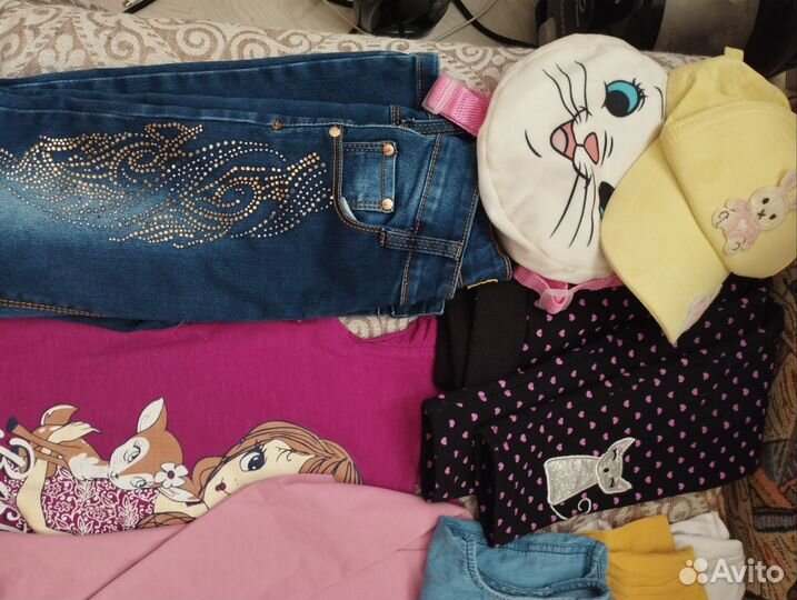 Одежда пакетом для девочки 110 116