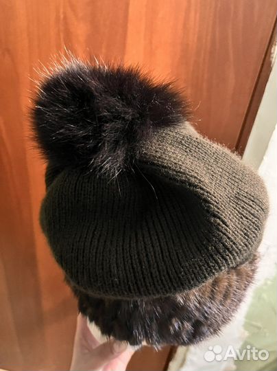 Шапка натуральная норка