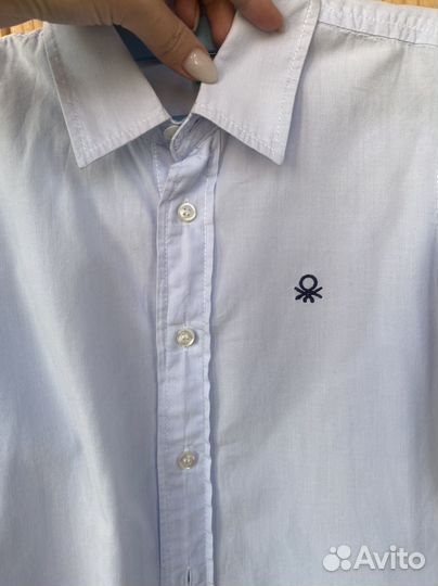Рубашка для мальчика benetton 130
