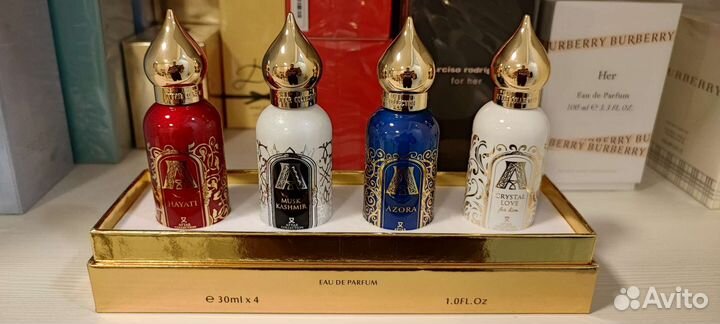 Подарочный набор Attar collection 4 по 30 мл