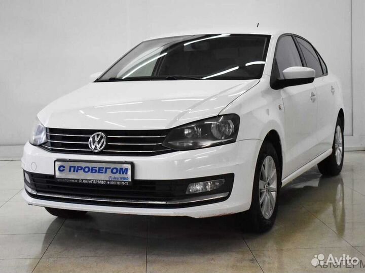 Volkswagen Polo 1.6 AT, 2015, 114 370 км