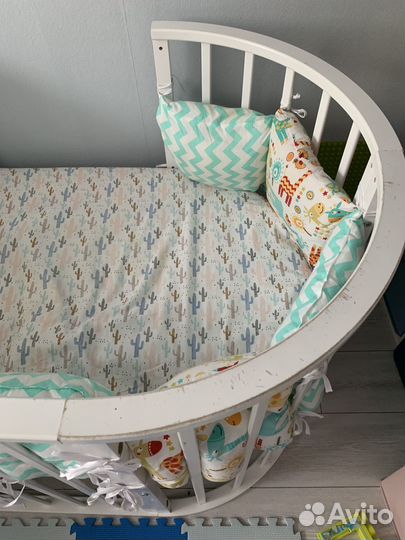 Кроватка трансформер для новорожденных
