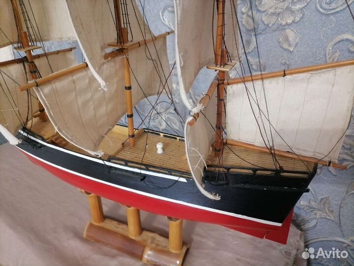 Самодельная модель парусного коробля