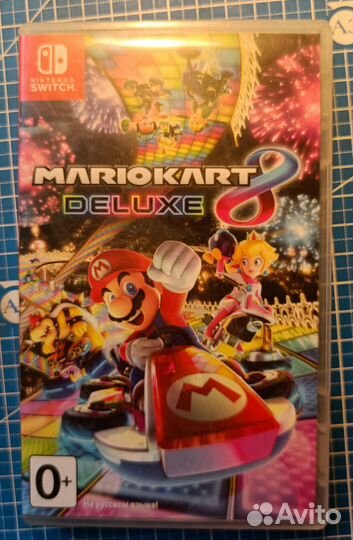 Mario Kart 8 Deluxe - Nintendo Switch картридж