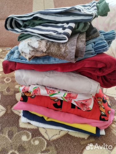 Вещи пакетом для девочки 122