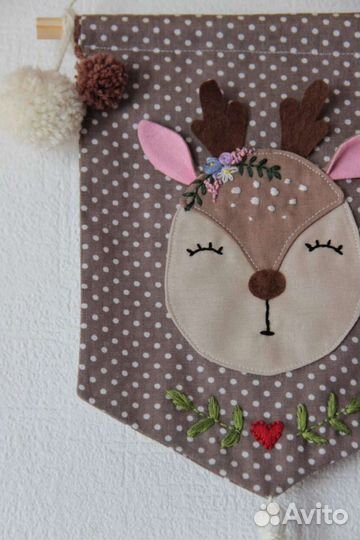 Декор на стену для детской в сканди стиле