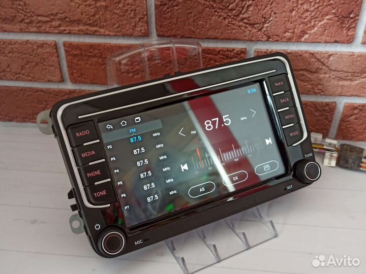 Магнитола на андроиде Фольцваген