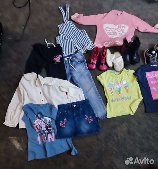 Детские вещи пакетом для девочек