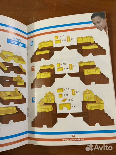 Конструктор из настоящих кирпичиков