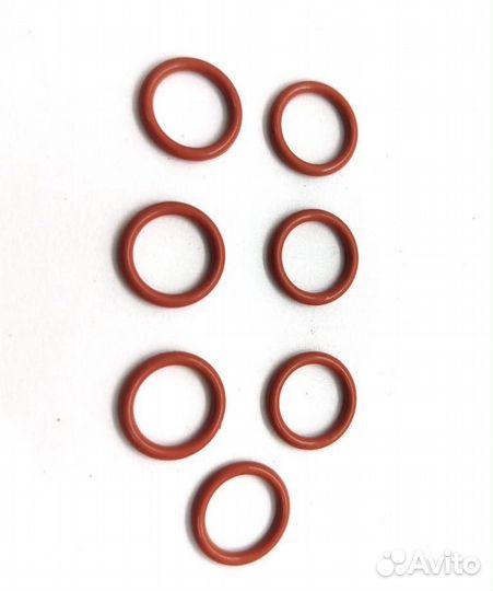 Кольцо форсунки shacman F3000 Евро3 (комплект 7шт