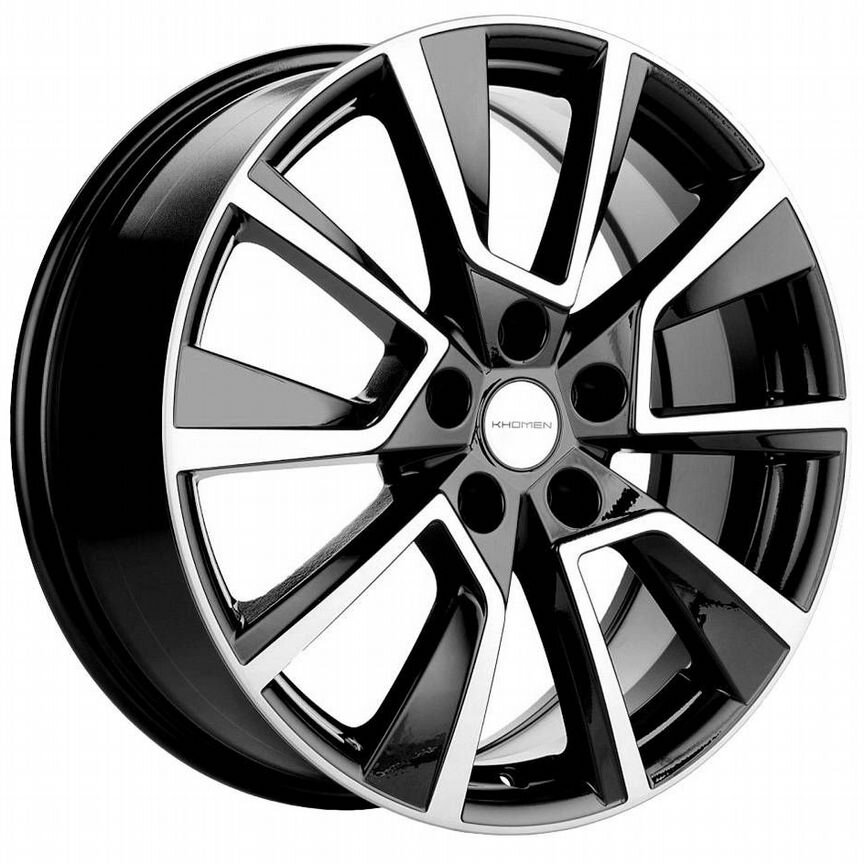 Диски Khomen KHW1802 7x18 5x114.3 ET45 D60.1 Black-FP