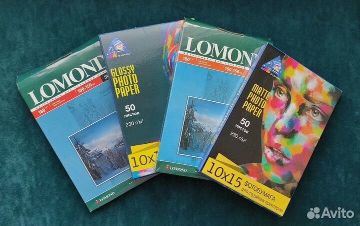Фотобумага 10х15