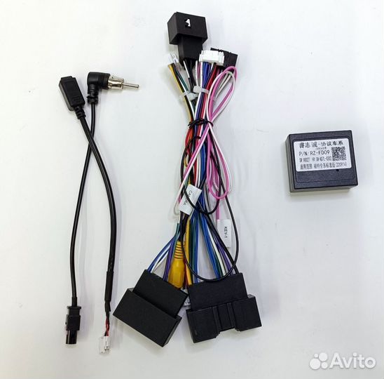 Комплект проводов для магнитолы android для Ford