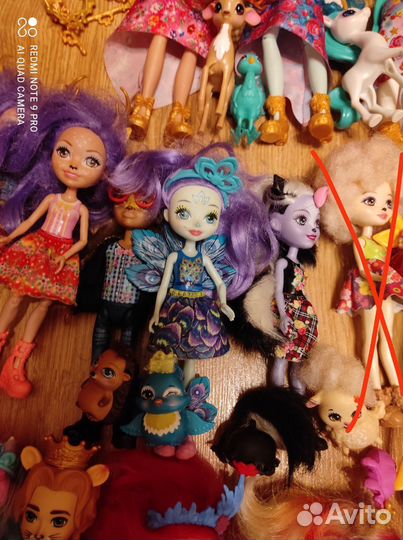 Куклы с питомцами Энчантималс