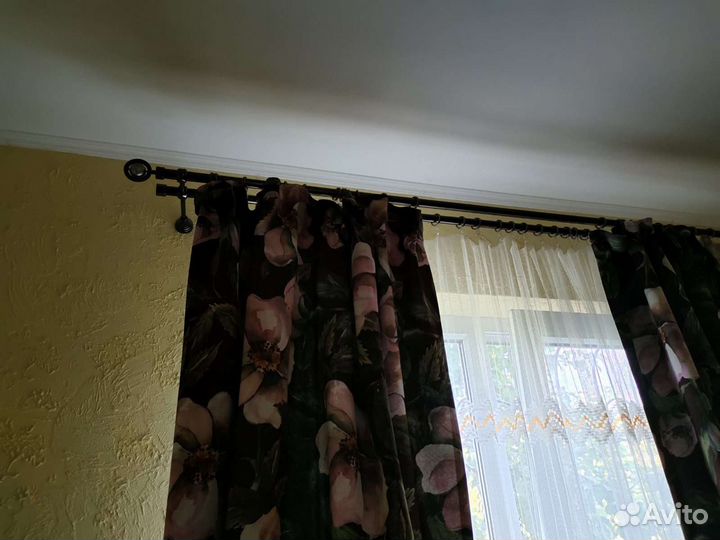 Кованые карнизы, полностью металл, премиум