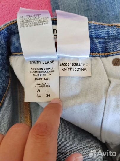 Tommy jeans джинсы