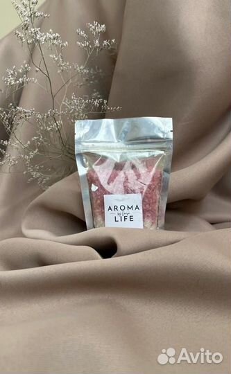 Соль для ванны ароматерапия c магнием Mg