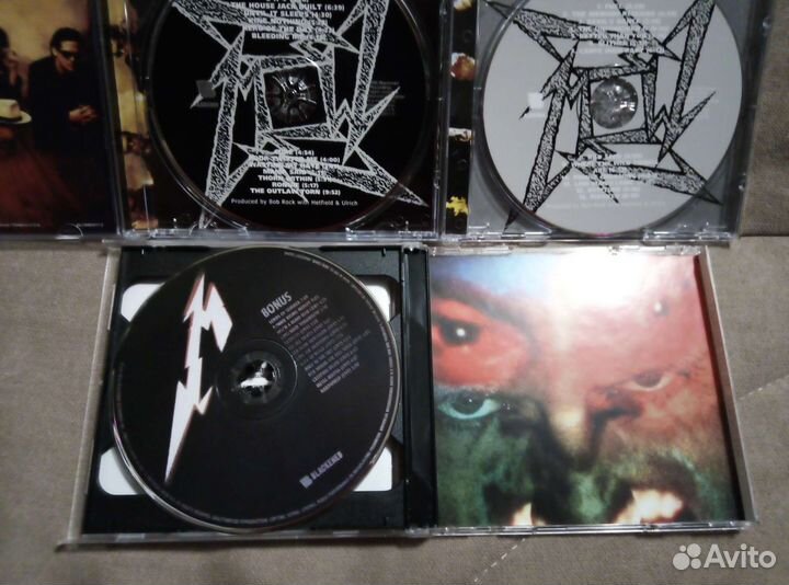 Коллекция Metallica на cd