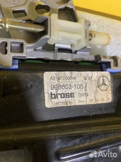 Стеклоподъемник передний правый mercedes cls w219