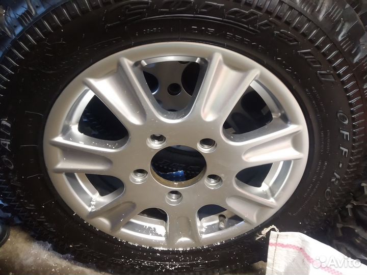 R16 Cordiant Off Road 215/65, PCD 5x139.7 DIA 98.5