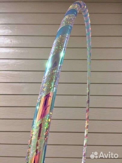 Обмотка обруча для художественной гимнастики