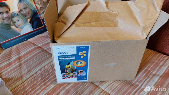 Фотобумага Epson,Lomond, катриджи для принтера
