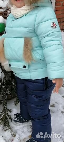 Зимний комбинезон для девочки 92 размер