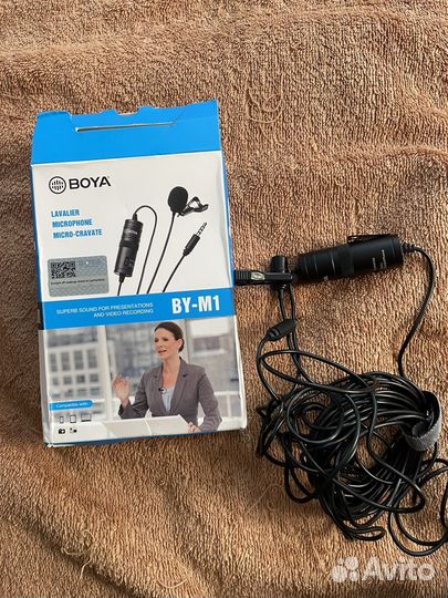 Микрофон петличный Boya By-M1