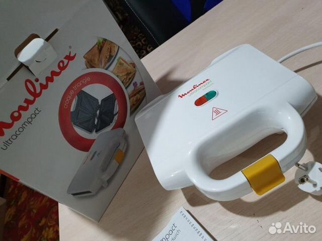 Бутербродница Moulinex SM154040 Ultracompact