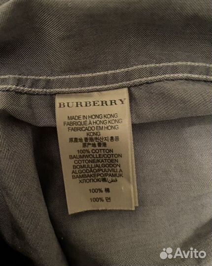 Burberry рубашка