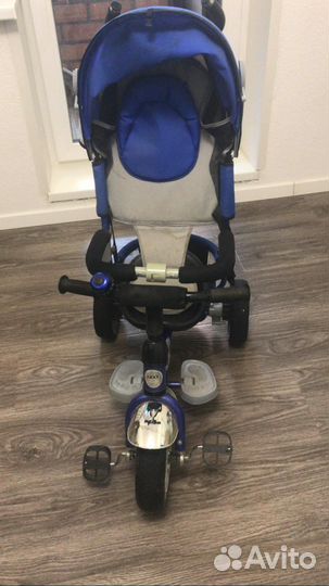 Детский велосипед бу с ручкой