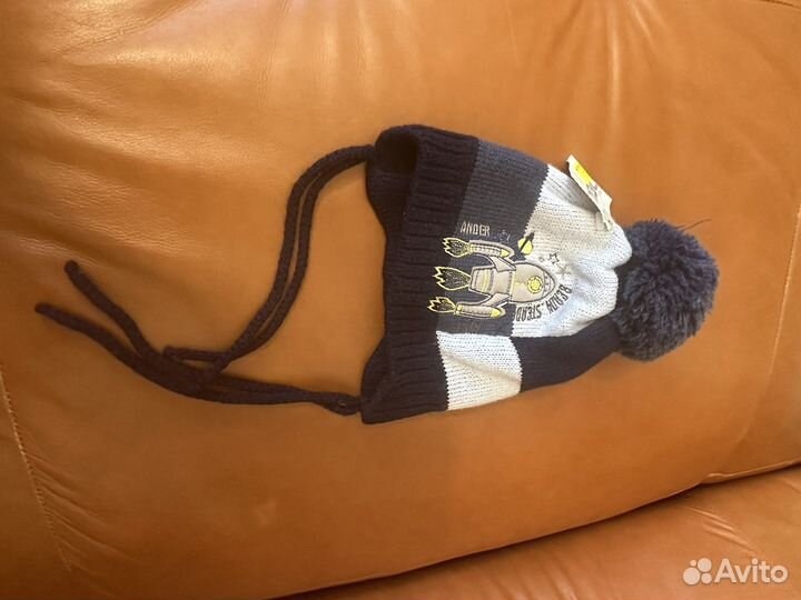 Зимняя шапка для мальчика