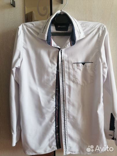 Рубашки белые на мальчика