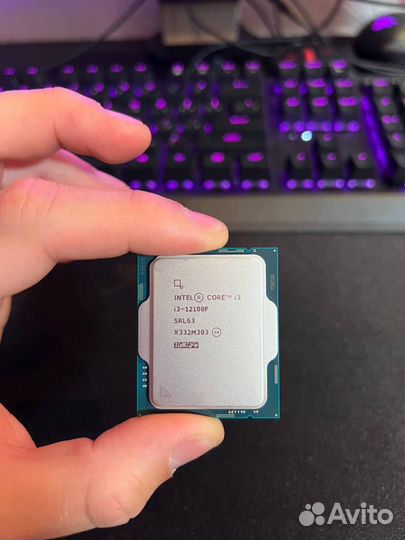 Новый процессор Intel Core i3 12100F OEM