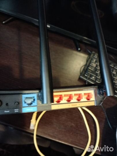 Роутер Tp-link + интернет кабель LAN