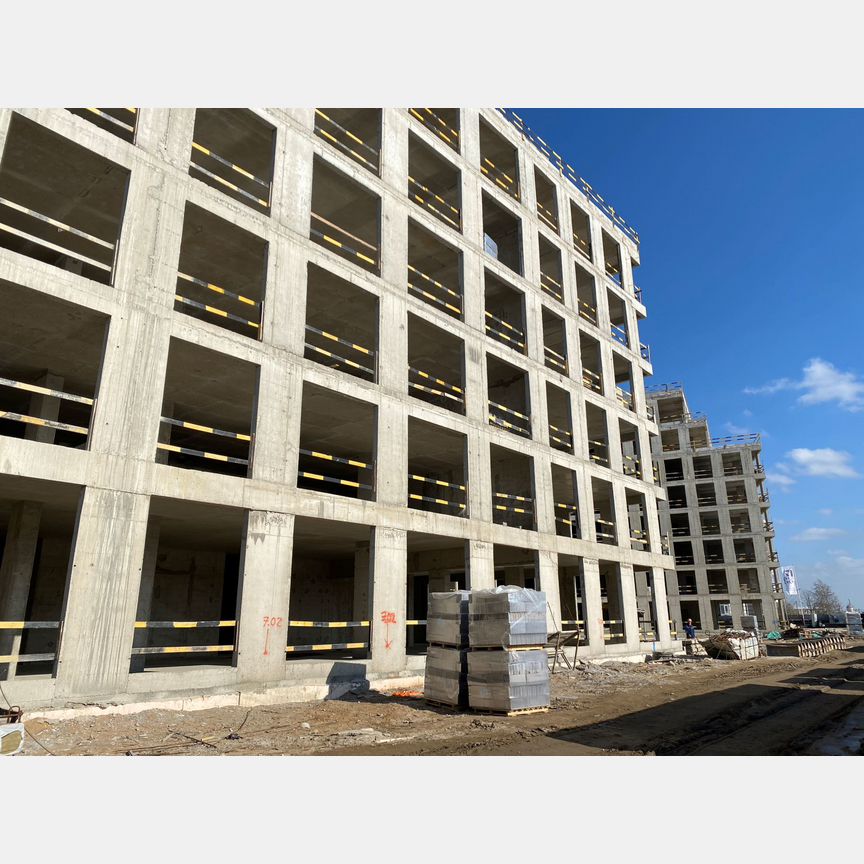 1-к. апартаменты, 46,1 м², 5/8 эт.