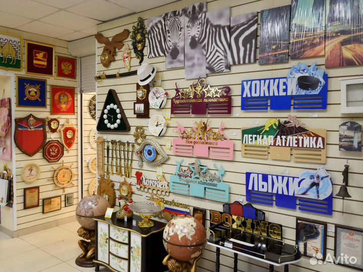 Набор настольный с часами 