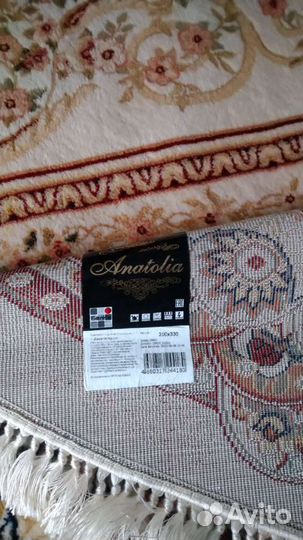 Ковер шерсть новый