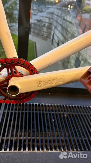 Велосипед bmx кастом на топ-деталях