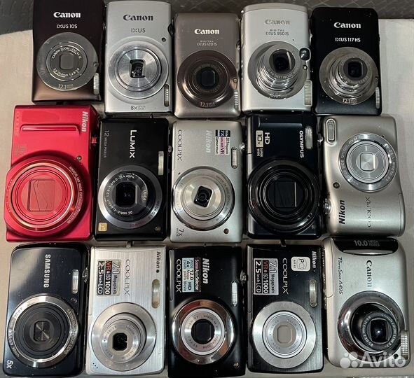 Компактный фотоаппараты на запчасти
